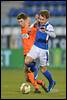 (L-R) Gerry Vlak of FC Volendam, Joey Belterman of FC Den Bosch - fe1601180021.jpg