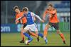 (L-R) Gerry Vlak of FC Volendam, Joey Belterman of FC Den Bosch, Henny Schilder of FC Volendam - fe1601180022.jpg