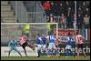 (L-R) goalkeeper Kees Heemskerk of FC Den Bosch, Ronald Bergkamp of Sparta Rotterdam, Bart Biemans of FC Den Bosch, Jonas Heymans of FC Den Bosch, Vykintas Slivka of FC Den Bosch, Loris Brogno of Sparta Rotterdam, Dalian Maatsen of FC Den Bosch, Denzel Dumfries of Sparta Rotterdam - fe1601310245.jpg