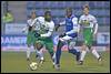 (L-R) Ibrahima Toure of FC Dordrecht, Malcolm Esajas of FC Den Bosch - fe1603110395.jpg