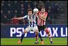 12-03-2016: Voetbal: PSV v SC Heerenveen: Eindhoven
(L-R) Mitchell Te Vrede of SC Heerenveen, Jeffrey Bruma of PSV - fe1603120503.jpg