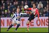 12-03-2016: Voetbal: PSV v SC Heerenveen: Eindhoven
(L-R) Sam Larsson of SC Heerenveen, Andres Guardado of PSV - fe1603120571.jpg