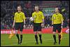 12-03-2016: Voetbal: PSV v SC Heerenveen: Eindhoven(L-R)  assistant referee J. de Vries, referee Richard Liesveld,  assistant referee Angelo Boonman - fe1603120692.jpg