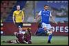 18-03-2016: Voetbal: FC Den Bosch v NAC Breda: Den Bosch
(L-R) goalkeeper Jelle ten Rouwelaar of NAC Breda, Denis Pozder of FC Den Bosch - fe1603180297.jpg