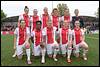 (L-R) Tessel Middag of Ajax, Eshly Bakker of Ajax, Lois Oudemast of Ajax,  Daphne Koster of Ajax, Merel van Dongen of Ajax, goalkeeper Elixabete Sarasola Nieto of Ajax
(front row L-R) Marjolijn van den Bighelaar of Ajax, Liza van der Most of Ajax, Petra Hogewoning of Ajax, Desiree van Lunteren of Ajax, Marlous Pieete of Ajax - fe1605200031.jpg