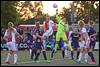 (L-R) Desiree van Lunteren of Ajax, Vanessa Susanna of PSV, Sisca Folkertsma of PSV, Kelly Zeeman of Ajax, goalkeeper Angela Christ of PSV, Kim Mourmans of PSV, Daphne Koster of Ajax, Lucie Akkerman of PSV - fe1605200129.jpg