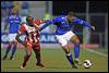 (L-R) Dominique Kivuvu of FC Oss, Romero Regales of FC Den Bosch - fe16090090125.jpg