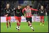 14-01-2017: Voetbal: PSV v Excelsior: Eindhoven
(L-R) Kevin Vermeulen of Excelsior, Andres Guardado of PSV - fe1701140123.jpg