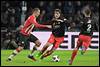 14-01-2017: Voetbal: PSV v Excelsior: Eindhoven
(L-R) ps9/, Jurgen Mattheij of Excelsior, Nicolas Isimat-Mirin of PSV - fe1701140255.jpg