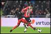 14-01-2017: Voetbal: PSV v Excelsior: Eindhoven
(L-R) Jeffry Fortes of Excelsior, Gaston Pereiro of PSV - fe1701140297.jpg