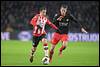 14-01-2017: Voetbal: PSV v Excelsior: Eindhoven
(L-R) Andres Guardado of PSV, Kevin Vermeulen of Excelsior - fe1701140310.jpg