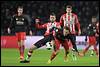 14-01-2017: Voetbal: PSV v Excelsior: Eindhoven
(L-R) Kevin Vermeulen of Excelsior, Davy Propper of PSV, Milan Massop of Excelsior, Marco van Ginkel of PSV - fe1701140347.jpg